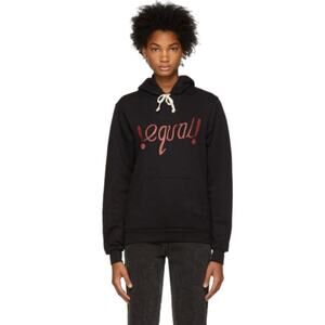 Re/Done  Levi's Black Equal Hoodie Size S CLM